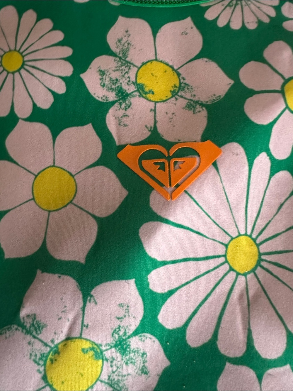 Roxy Pink x Cynthia Rowley Green Floral One-Piece Wetsuit - Picture 6 of 9